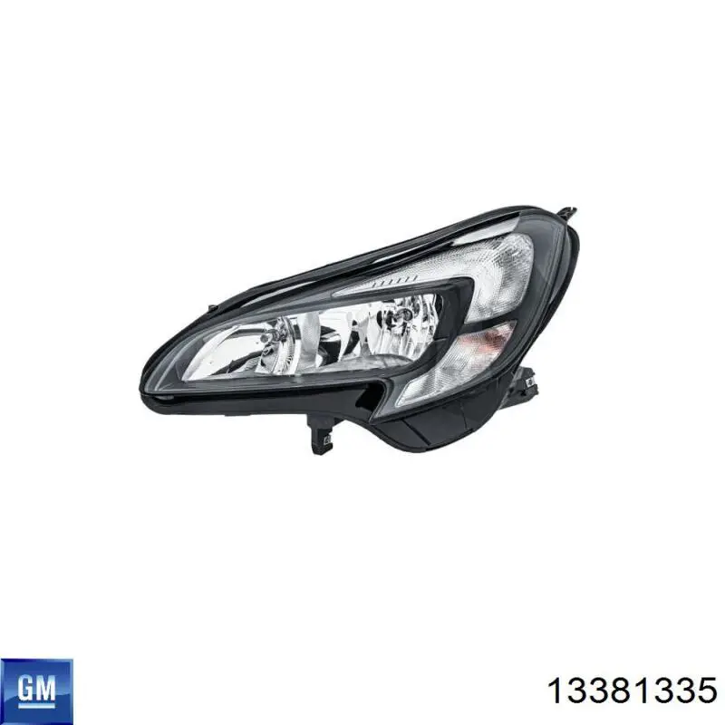 13381335 General Motors Luz esquerda