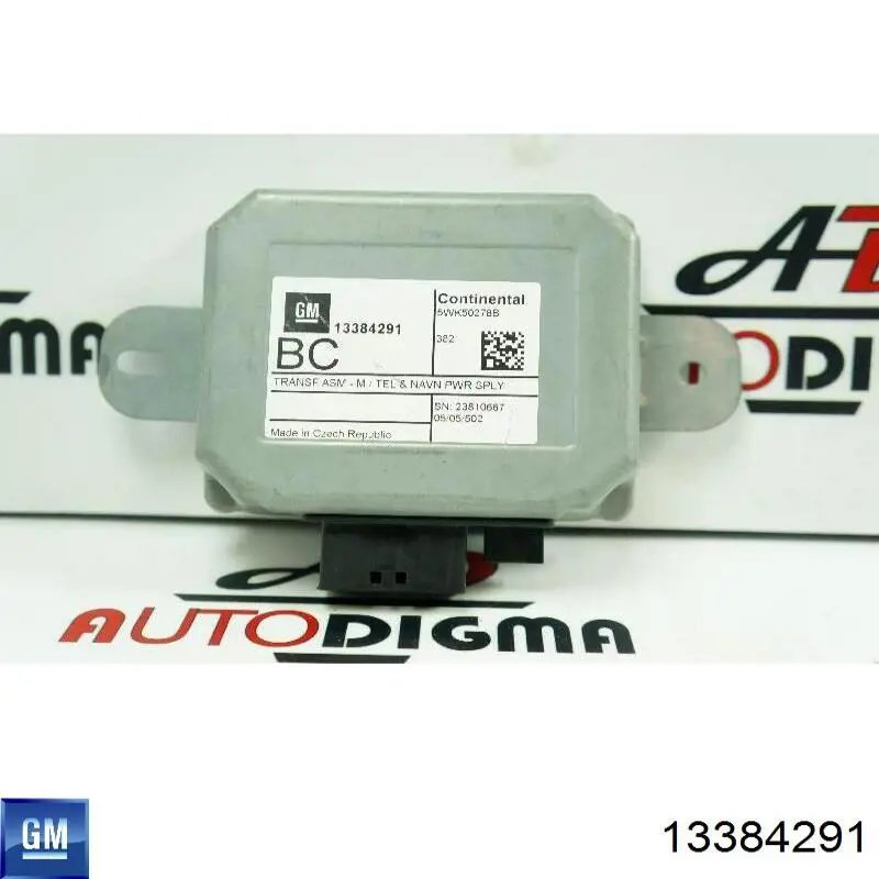 Unidade de controlo de navegação 13384291 General Motors