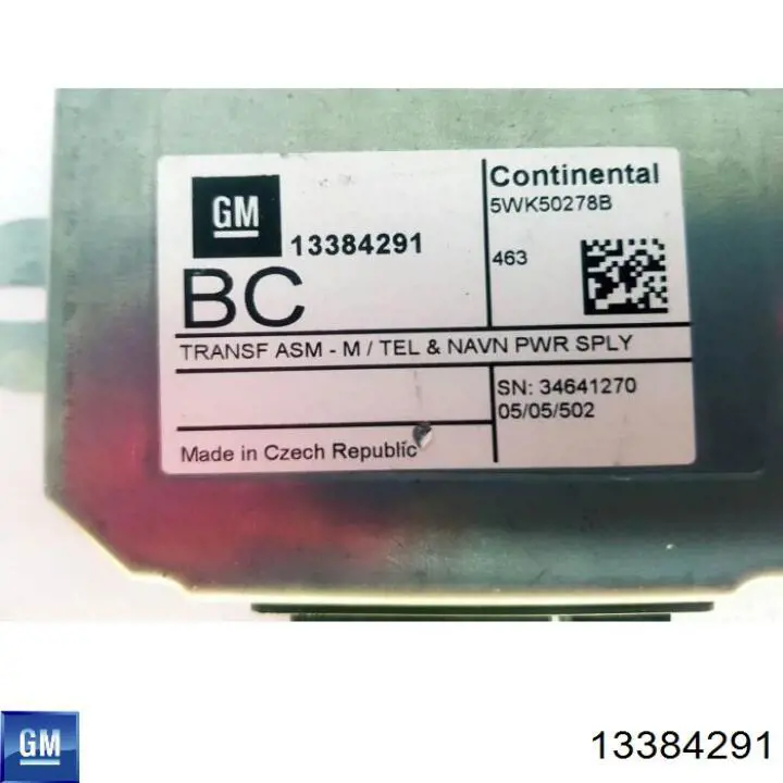  General Motors 13384291
