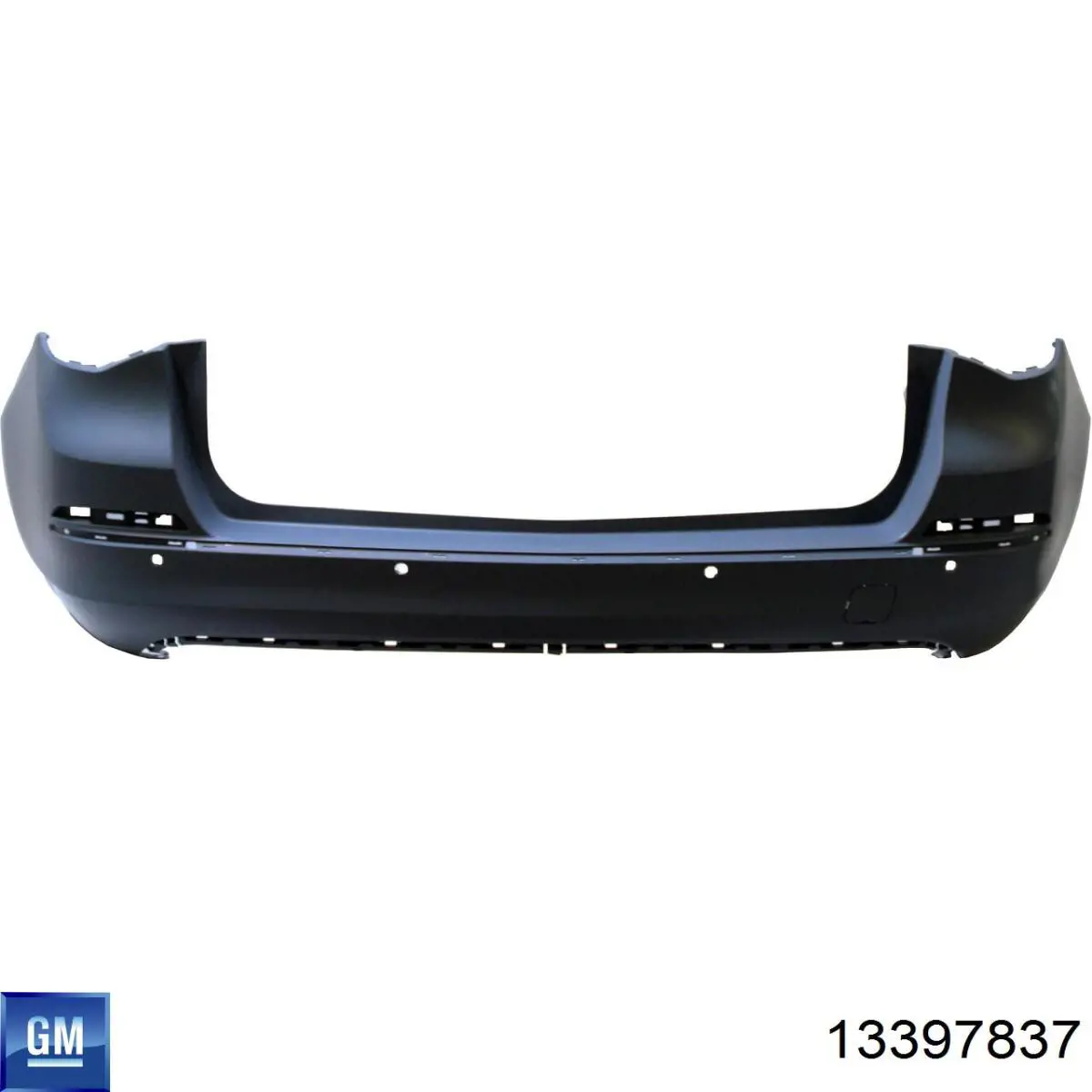 Pára-choque traseiro 13397837 General Motors