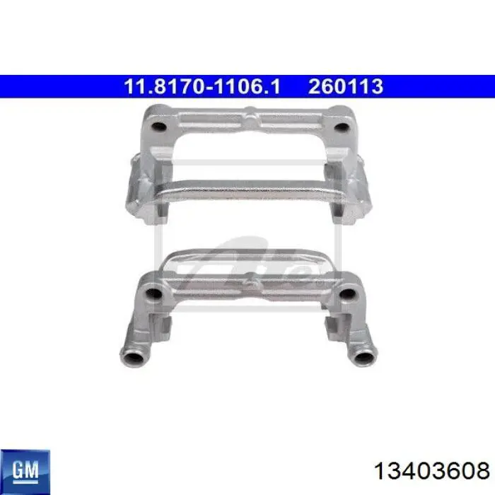 Braçadeira do freio de suporte traseiro General Motors 13403608 preço, a partir de 13,09 USD