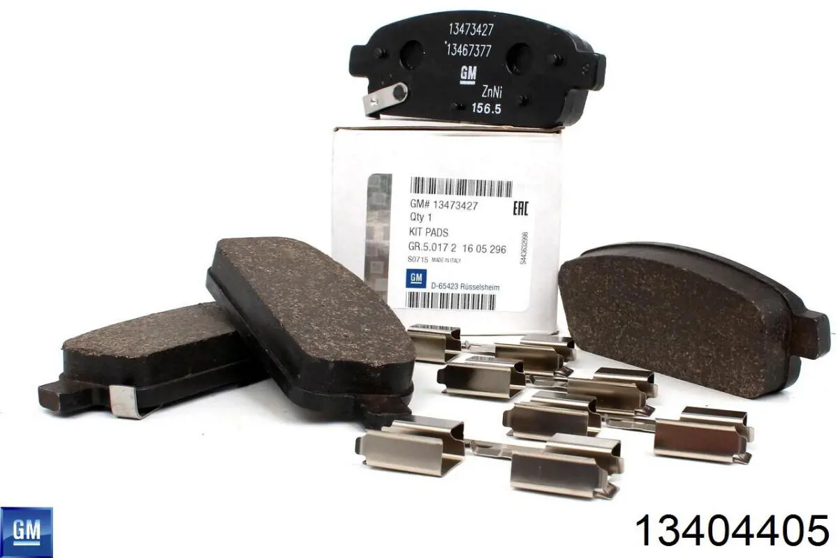 Compre 13404405 General Motors Sapatas do freio traseiras de disco