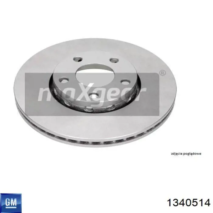 Rolo de reguladora de tensão da correia de transmissão 1340514 General Motors