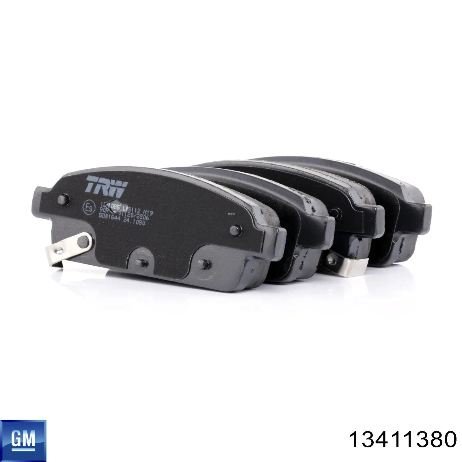 Compre 13411380 General Motors Sapatas do freio traseiras de disco