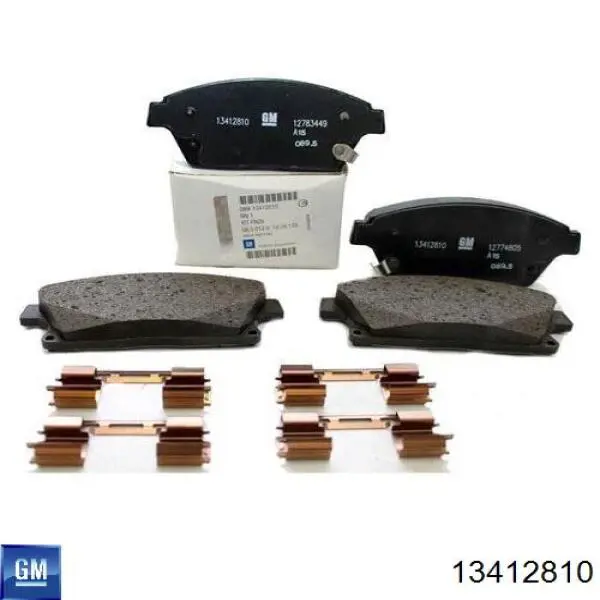 Sapatas do freio dianteiras de disco General Motors 13412810 preço, a partir de 22,26 USD