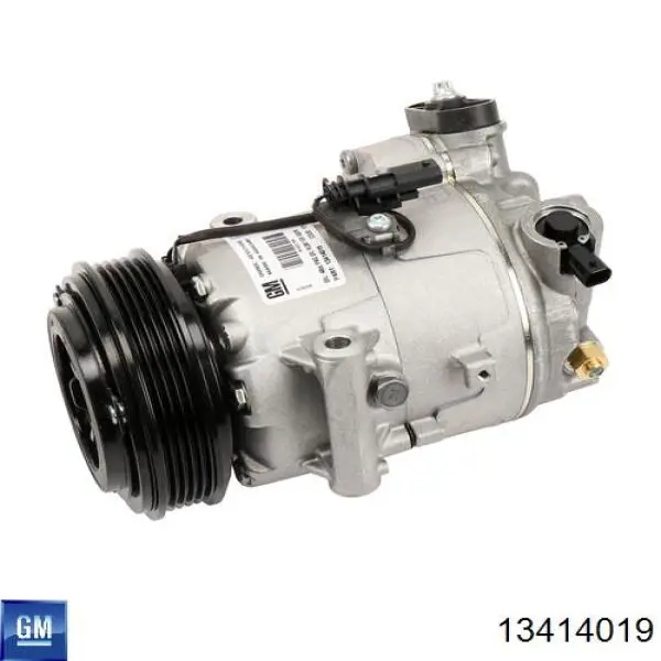 Compressor de aparelho de ar condicionado 13414019 General Motors