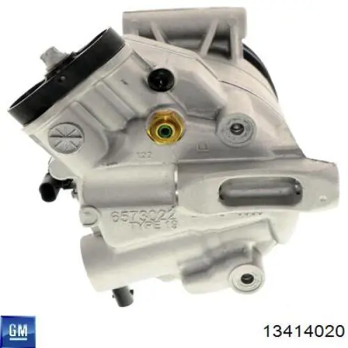 Compressor de aparelho de ar condicionado General Motors 13412251 preço, a partir de 158,34 USD