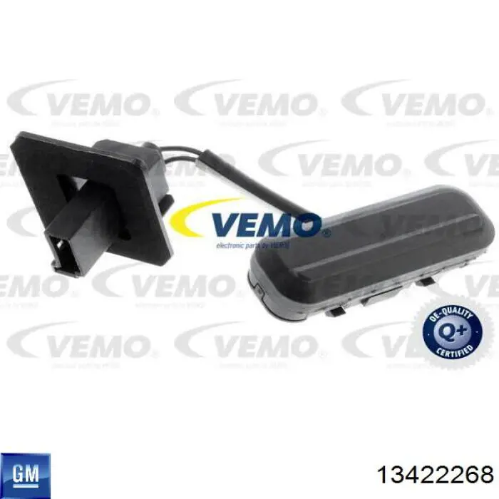 Compre 13422268 General Motors Botão de acionamento do fecho de tampa de porta-malas (de 3ª/5ª porta (de tampa de alcapão)