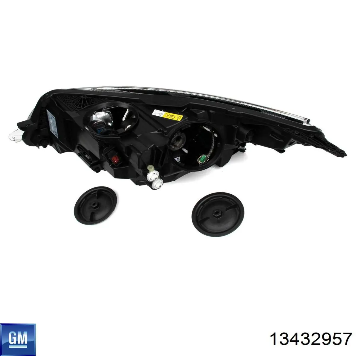 Luz direita 13432957 General Motors