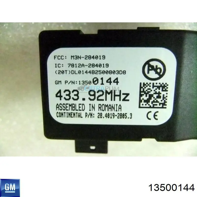 Unidade de controlo do fecho central General Motors 13500144 preço, a partir de 39,45 USD