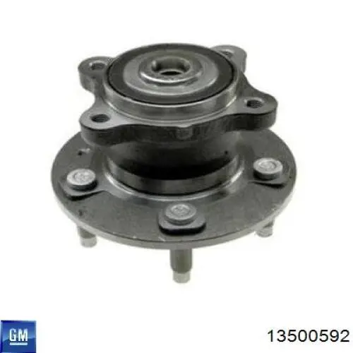 13500592 General Motors Cubo traseiro