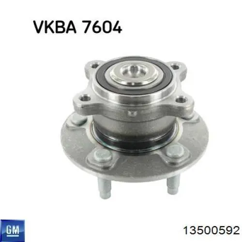 Compre 13500592 General Motors Cubo traseiro