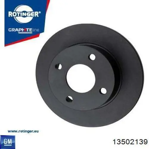 Compre 13502139 General Motors Disco do freio traseiro