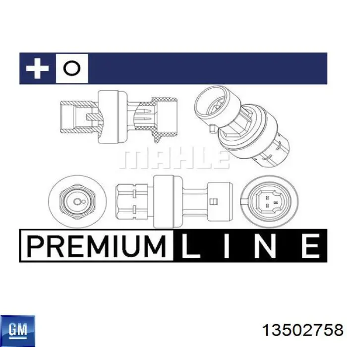 Sensor de pressão absoluta de aparelho de ar condicionado General Motors 13502758 preço, a partir de 37,43 USD