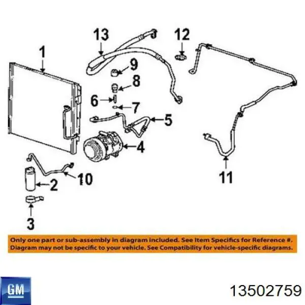 Sensor de pressão absoluta de aparelho de ar condicionado General Motors 13502759 preço, a partir de 37,43 USD