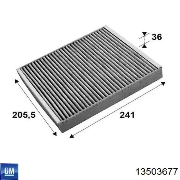 Compre 13503677 General Motors Filtro de salão