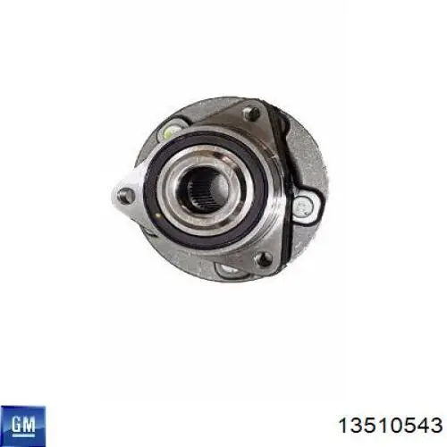 13510543 General Motors Cubo dianteiro