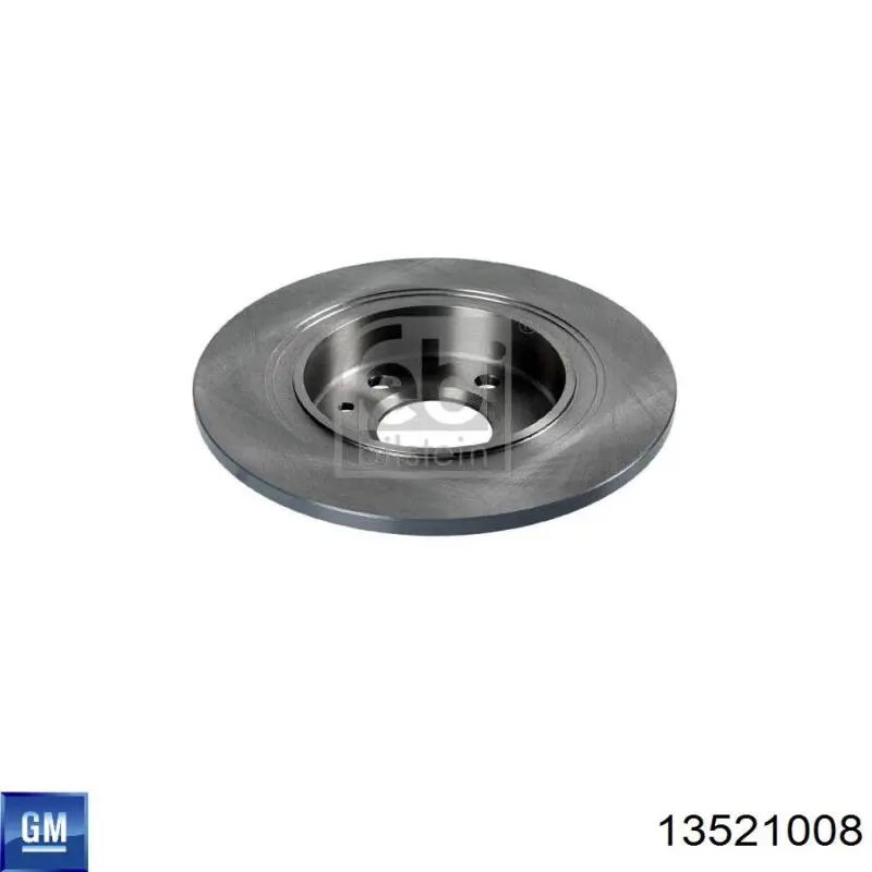 Compre 13521008 General Motors Disco do freio traseiro