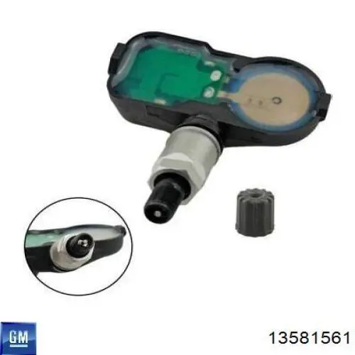 Compre 13581561 General Motors Sensor de pressão de ar nos pneus