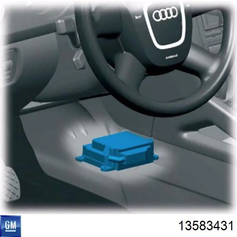 Módulo processador de controlo da bolsa de ar (Centralina eletrônica AIRBAG) General Motors 22922716 preço, a partir de 114,07 USD
