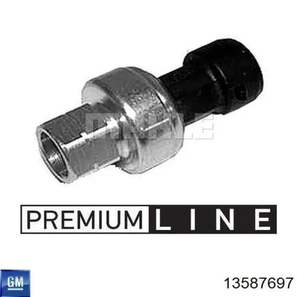 50550372 Fiat/Alfa/Lancia Sensor de pressão absoluta de aparelho de ar condicionado