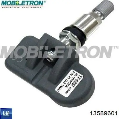 13589601 General Motors Sensor de pressão de ar nos pneus
