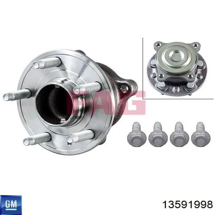Cubo traseiro General Motors 13591998 preço, a partir de 108,86 USD