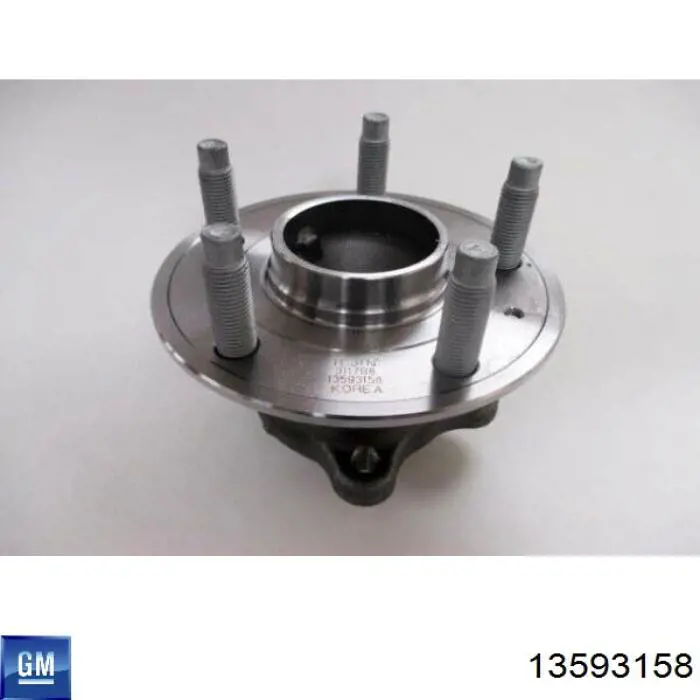 13593158 General Motors Cubo traseiro