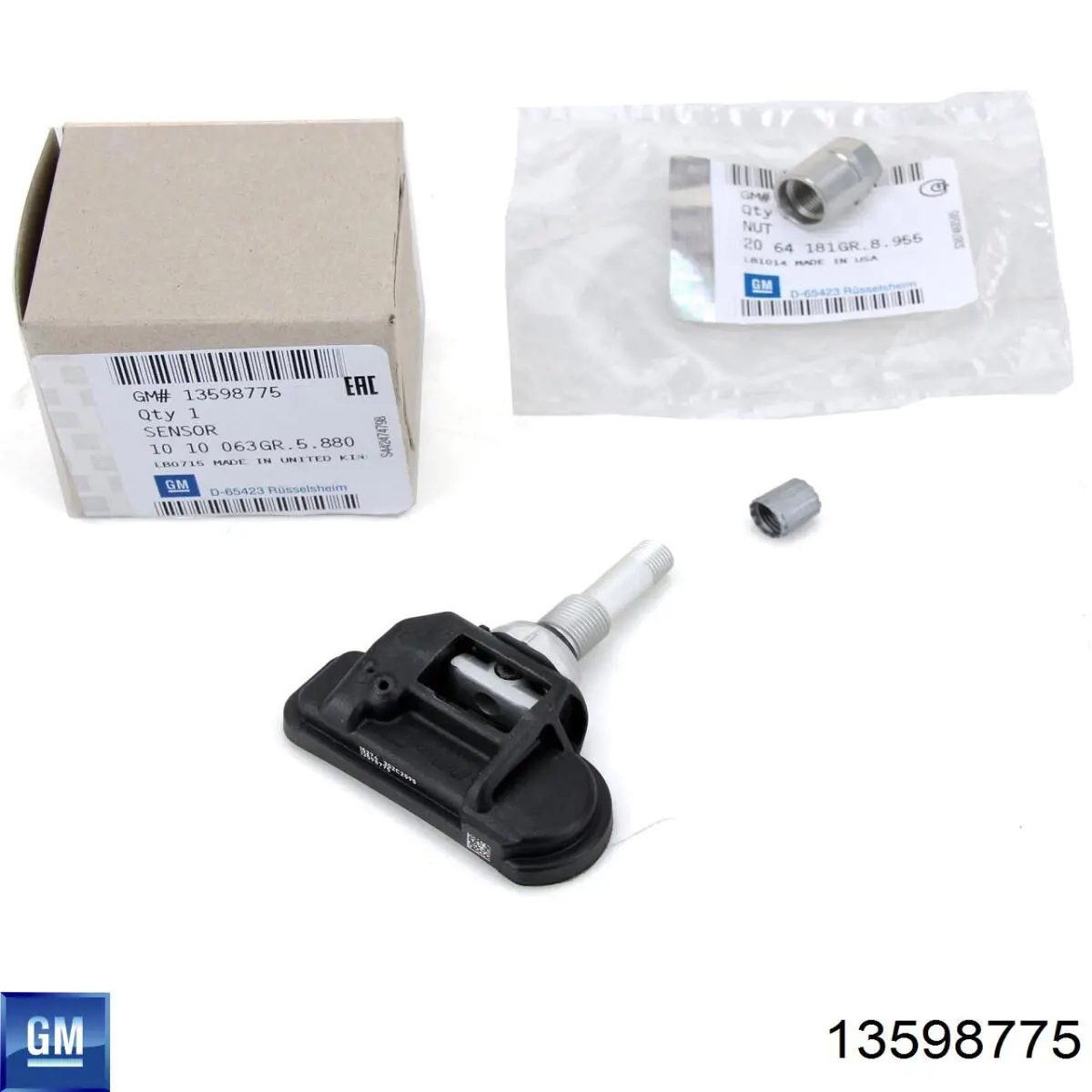 Compre 1010025 General Motors Sensor de pressão de ar nos pneus