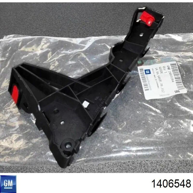 Compre 1406548 General Motors Guia do pára-choque dianteiro direito