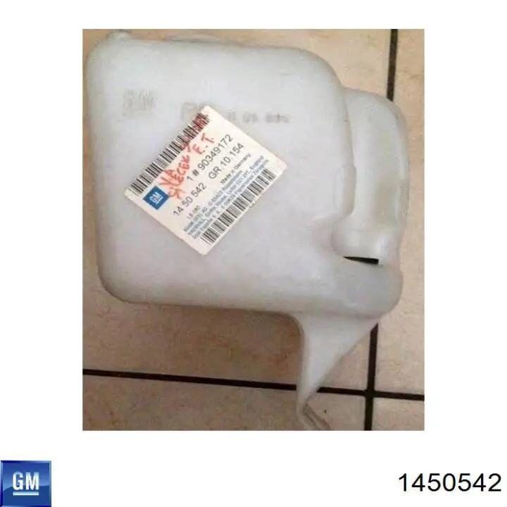 Tanque de fluido para lavador de vidro para Opel Vectra A 86, 87