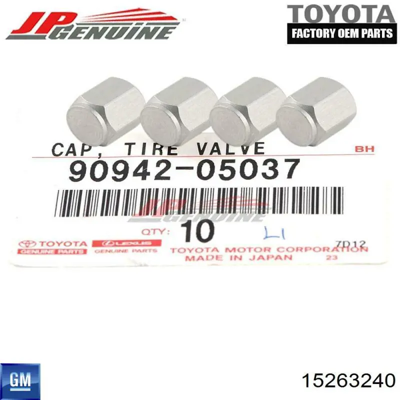 Compre 15263240 General Motors Válvula para a roda