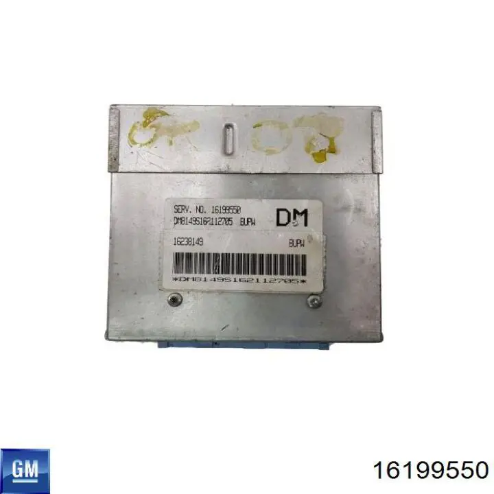 Módulo de direção (Centralina eletrônica) de motor 16199550 General Motors