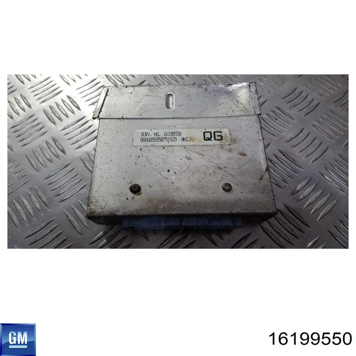 16199550 General Motors Módulo de direção (Centralina eletrônica) de motor