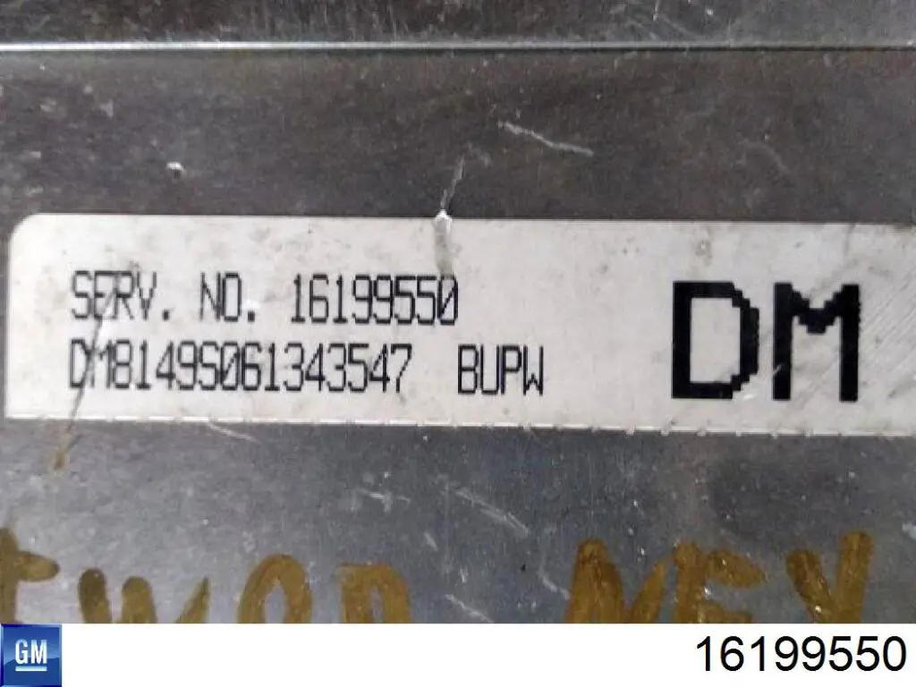 Módulo de direção (Centralina eletrônica) de motor General Motors 16199550 preço, a partir de 45,99 USD