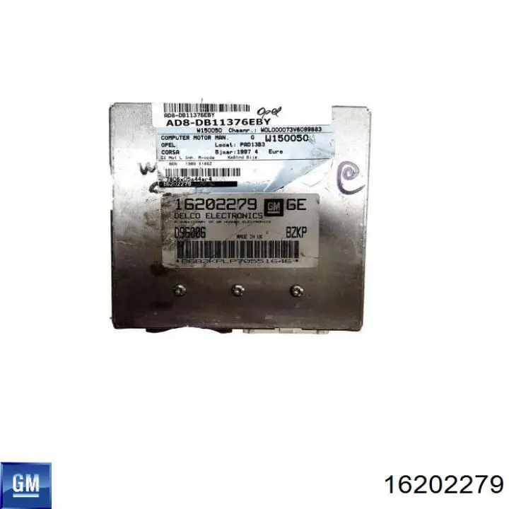  General Motors 16202279