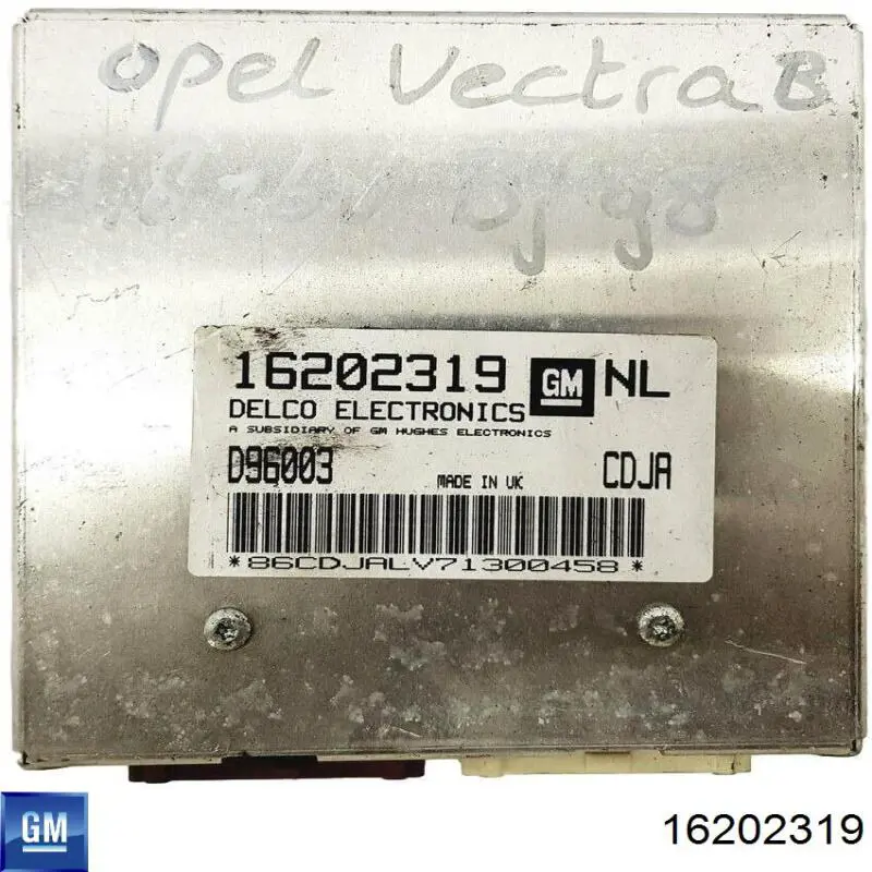 16202319 General Motors Módulo de direção (Centralina eletrônica) de motor