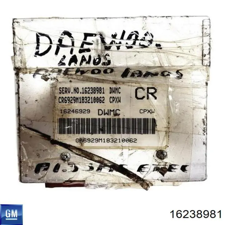 Compre 16238981 General Motors Módulo de direção (Centralina eletrônica) de motor