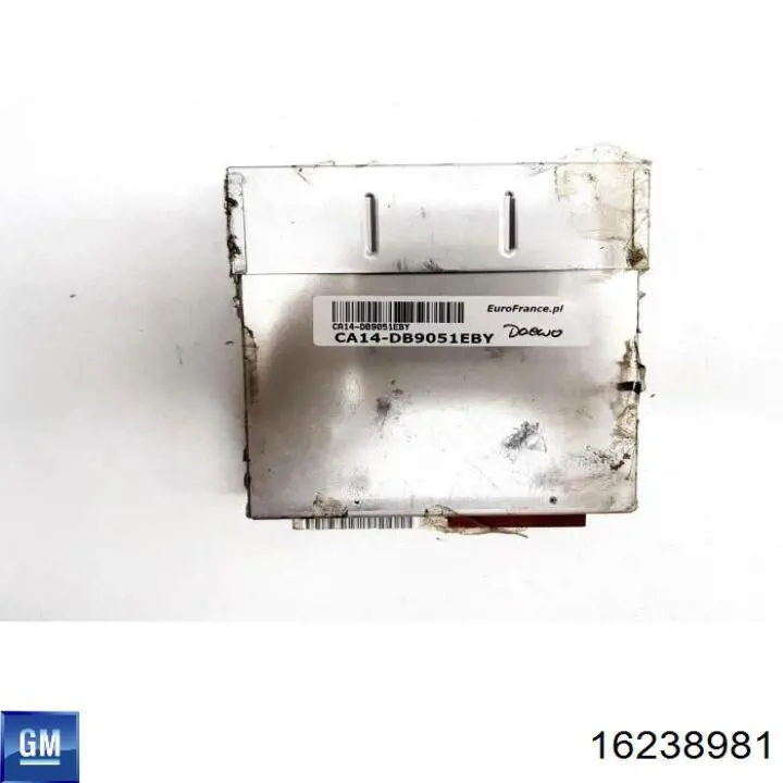 Módulo de direção (Centralina eletrônica) de motor 16238981 General Motors