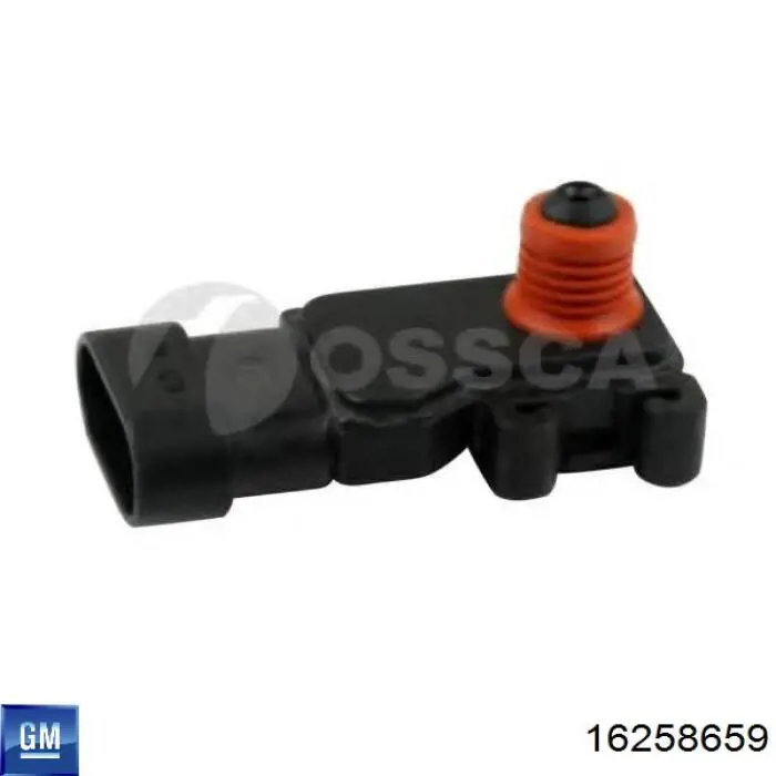 Compre 16258659 General Motors Sensor de pressão no coletor de admissão, MAP