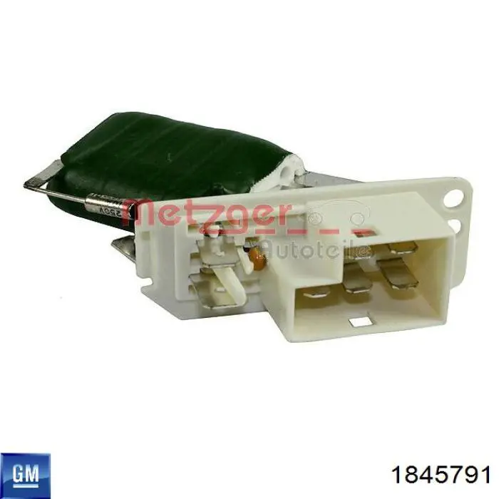 Resistor (resistência) de ventilador de forno (de aquecedor de salão) 1845791 General Motors