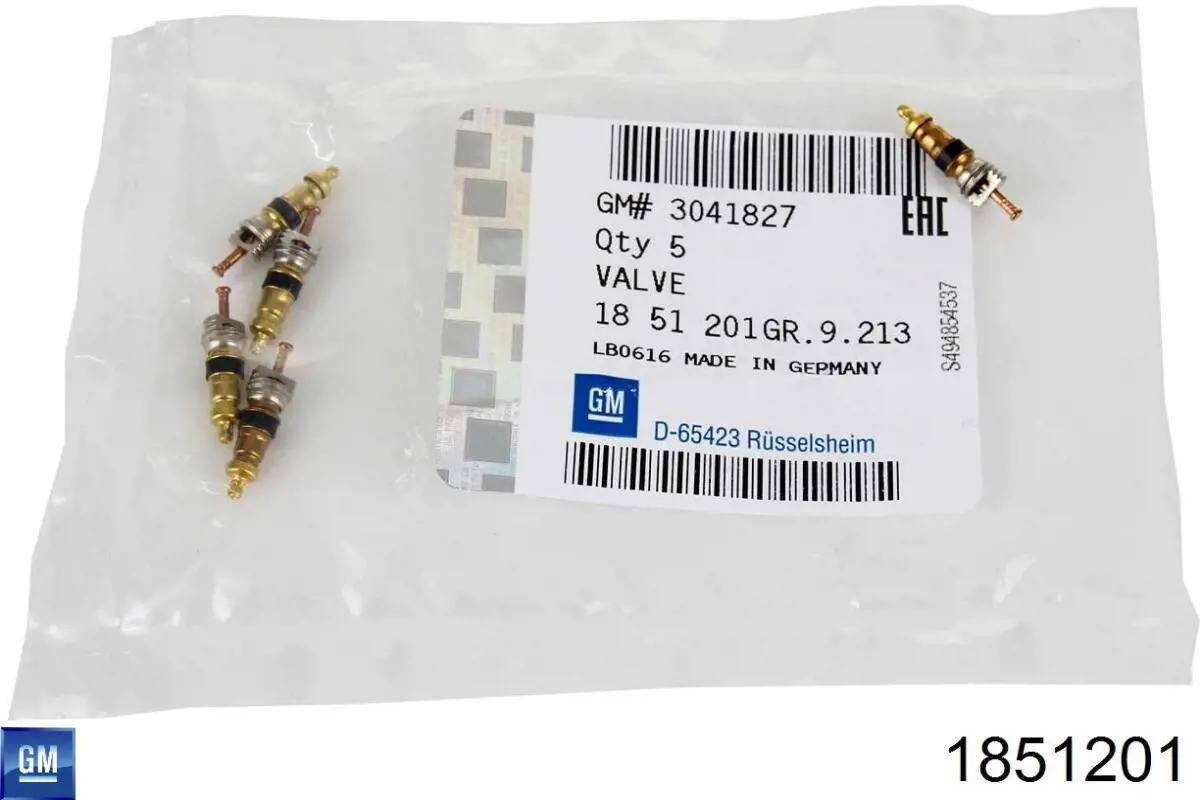 Válvula de reabastecimento de aparelho de ar condicionado General Motors 03041827 preço, a partir de 3,78 USD