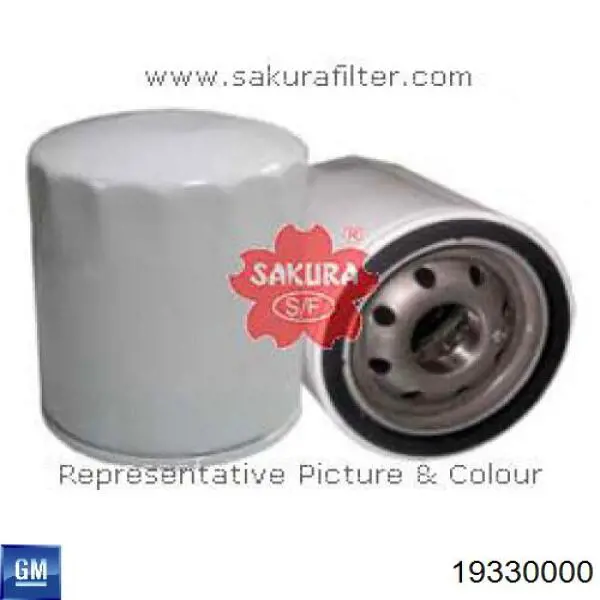 Compre 19330000 General Motors Filtro de óleo