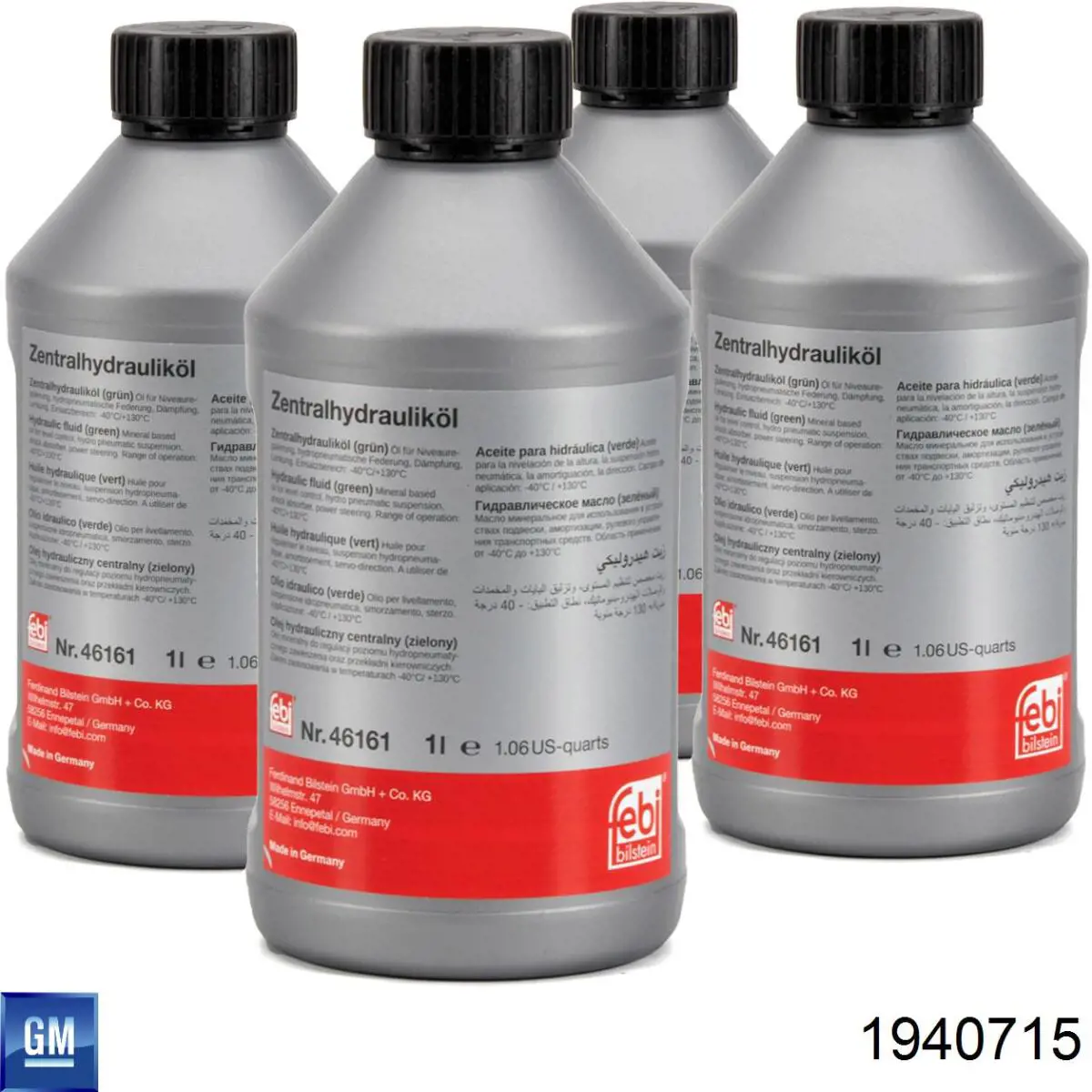 Compre 1940715 General Motors Fluido da Direção hidrâulica assistida