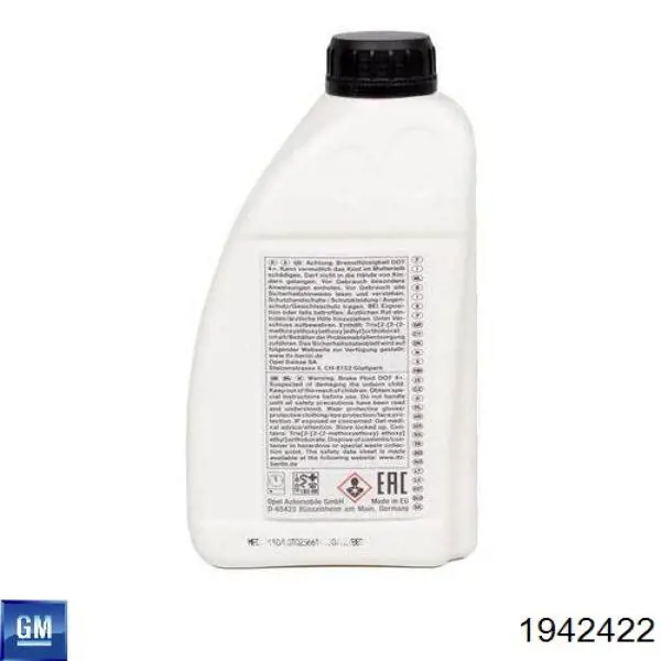 Fluido de freio General Motors 1942422 preço, a partir de 8,83 USD
