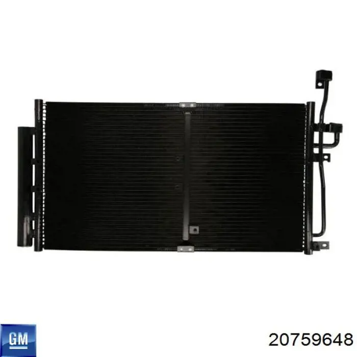 Compre 20759648 General Motors Radiador de aparelho de ar condicionado