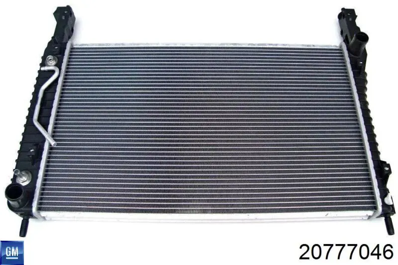 20777046 General Motors Radiador de esfriamento de motor