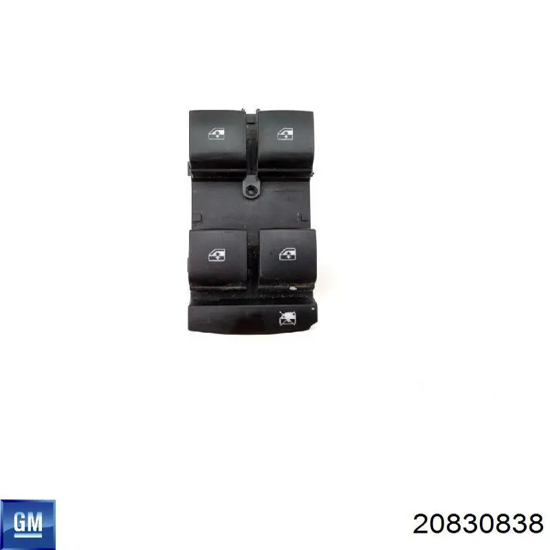 20830838 General Motors Unidade de botões dianteira esquerda de controlo de elevador de vidro