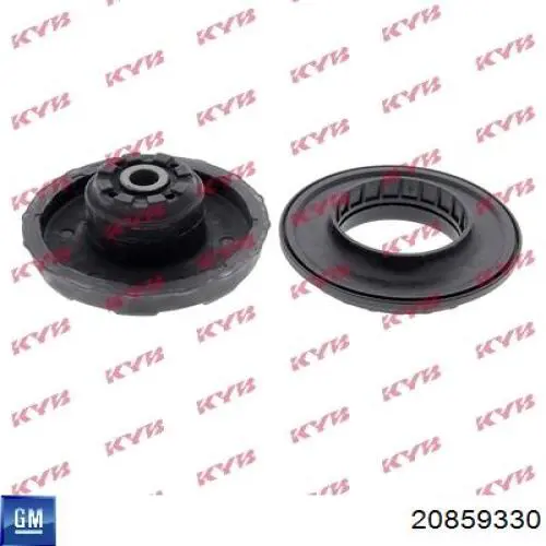 Compre 20859330 General Motors Suporte de amortecedor dianteiro