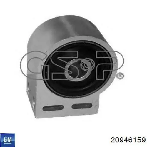 Compre 20946159 General Motors Bloco silencioso dianteiro do braço oscilante inferior